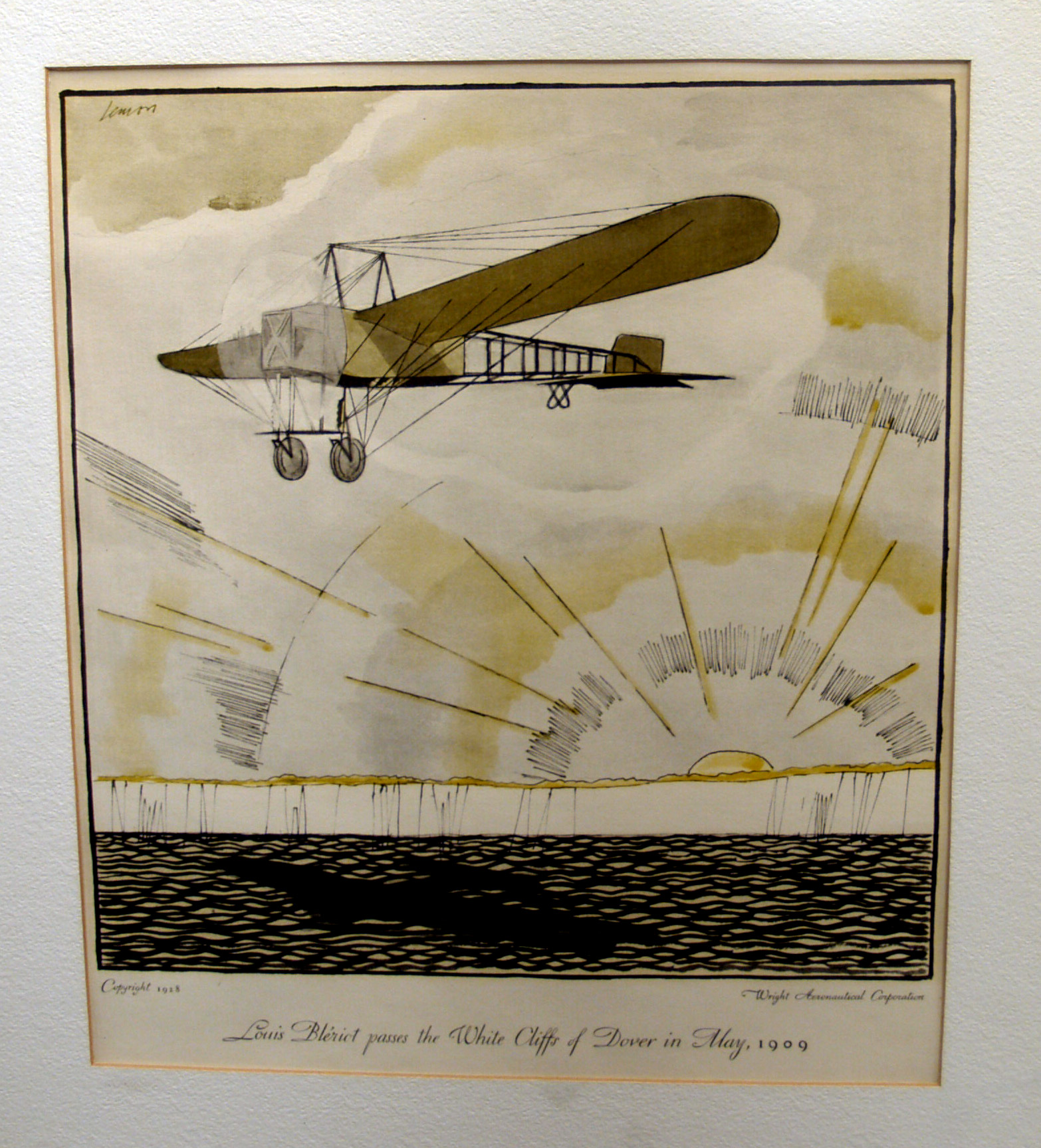 one of seven lithographs by Frank Lemon.
