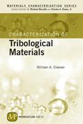 image of book cover "Characterization of Tribological Materials"